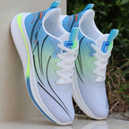 Damen Modische und atmungsaktive Sneakers mit flexiblem Sohlenkomfort R&B
