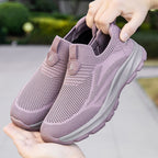 Damen Atmungsaktive Slip-On Sneakers mit flexibel dämpfender Sohle R&B