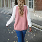 R&B | Elegante Strickjacke mit Hohem Kragen Acryl Bequem, Warm