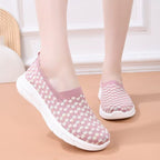 Damen Bequeme Slip-On Sneaker mit elastischem Obermaterial R&B