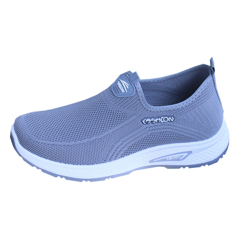 Damen Bequeme Slip-On Sneakers mit atmungsaktivem Mesh-Obermaterial R&B