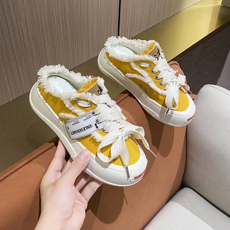 Damen Bequeme Sneakers mit stylischem Fleece-Obermaterial und modischem Design R&B