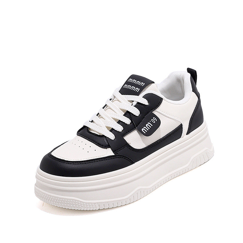 Damen modische Sneaker mit eleganter Plateausohle und atmungsaktiver Struktur R&B