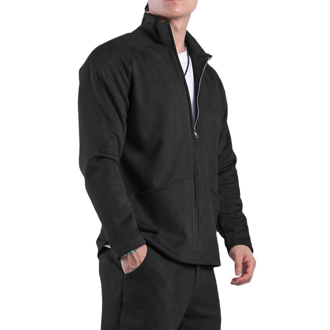 Damen Fleecejacke mit hohem Kragen und praktischen Taschen R&B