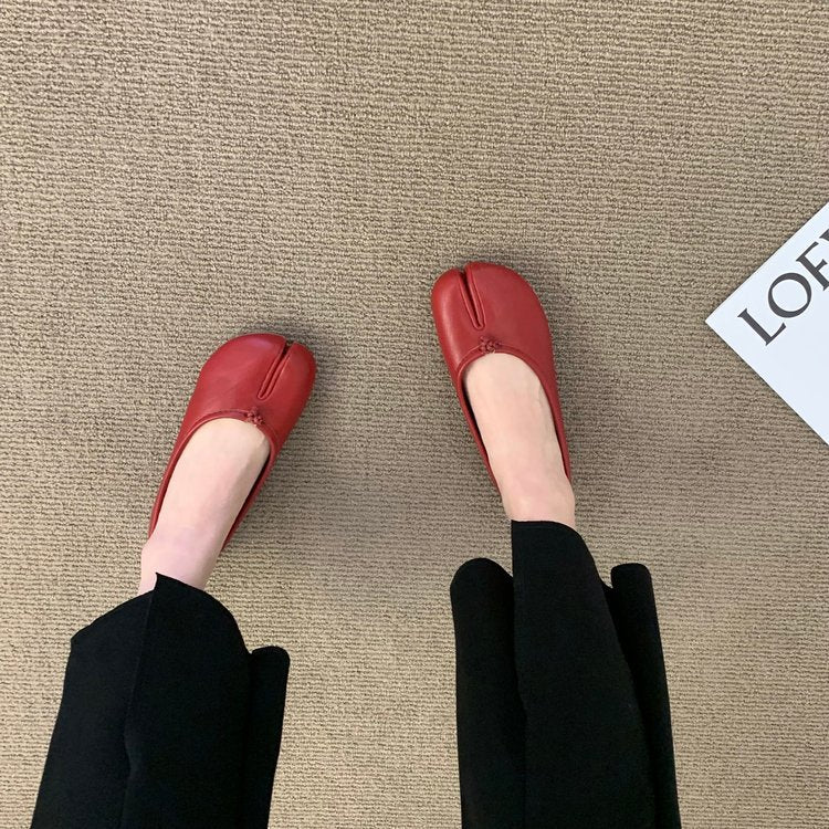 Damen Elegante Ballerinas mit dekorativem Besatz und weichem Fußbett R&B