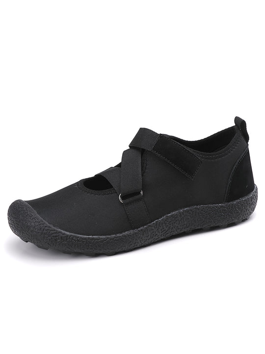Damen Komfortable und atmungsaktive Aquaschuhe mit verstellbarem Klettverschluss R&B