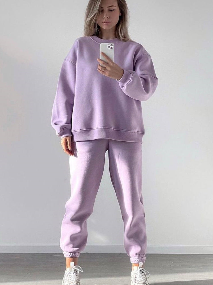 Damen bequemer und trendiger Sweatanzug R&B