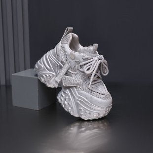 Damen Sportliche Chunky Sneakers R&B