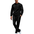 Herren Bequemer und eleganter Freizeitanzug mit praktischen Taschen und elastischem Bund R&B