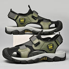 Damen Sportliche Sandalen mit verstellbarem Riemen und rutschfester Sohle R&B