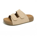 Damen Bequeme Clogs mit verstellbaren Klettverschlüssen und anatomischem Fußbett R&B