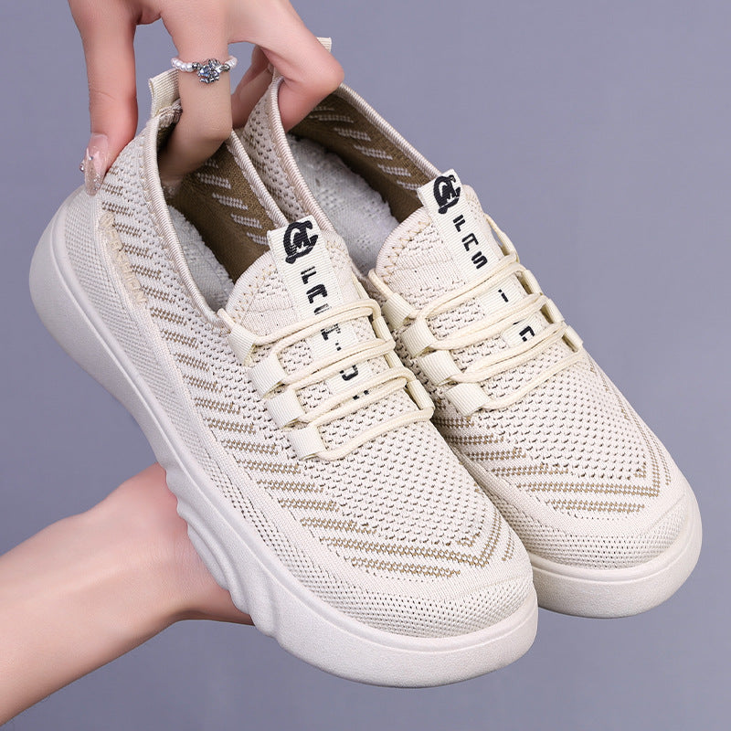 Damen Freizeitschuhe mit atmungsaktivem Netzdesign und rutschfester Sohle R&B