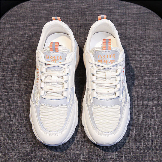 Damen Sportliche Sneaker mit atmungsaktivem Obermaterial und dämpfender Laufsohle R&B