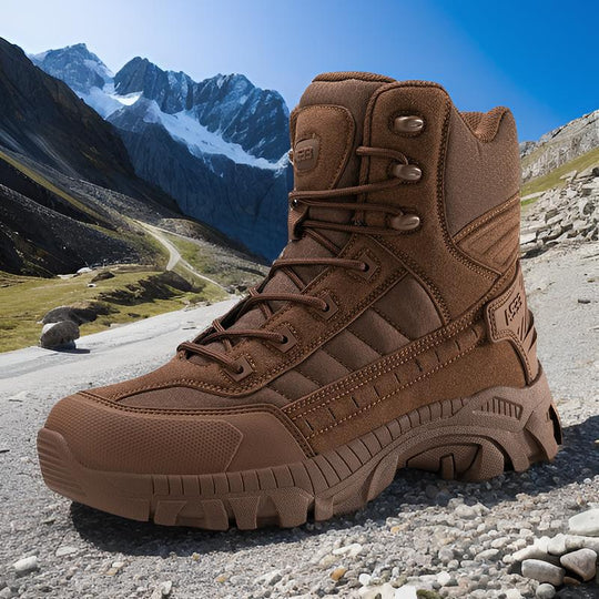 Herren All-Terrain Trekkingstiefel mit hohem Knöchelschutz und rutschfester Sohle R&B