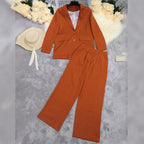 Damen Oversize Blazer Damen Set