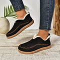 Damen Slipper mit warmem Fleece-Futter und rutschfester Sohle R&B