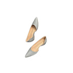Damen spitze Ballerina-Pumps mit elegantem Glanz R&B