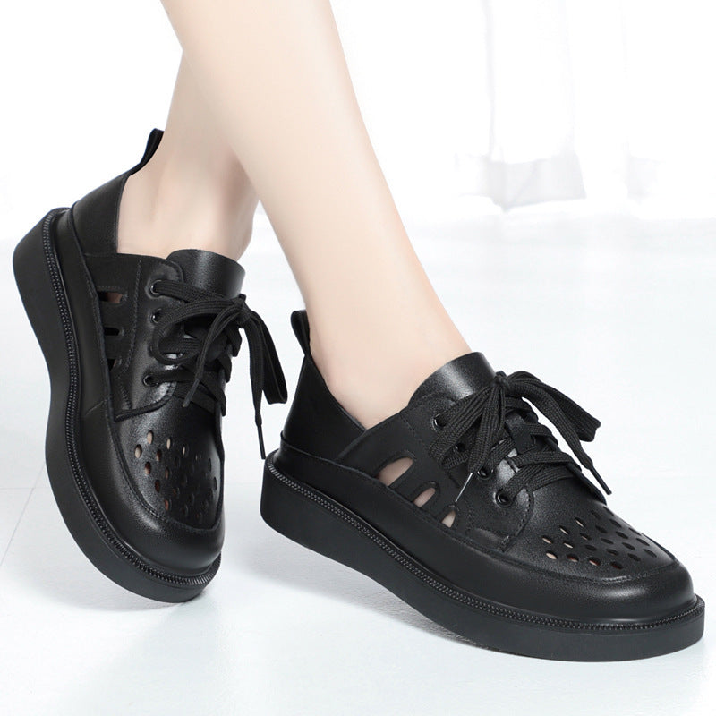 Damen Sportliche Sneaker mit atmungsaktivem Obermaterial und modischen Cut-Outs R&B