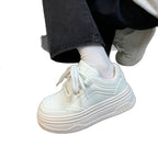 Damen Plateau-Sneaker mit ergonomischer Dämpfung und stilvollem Design R&B