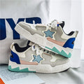 Damen modische Sneakers mit innovativem Design und dämpfender Laufsohle R&B