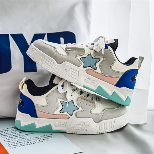 Damen modische Sneakers mit innovativem Design und dämpfender Laufsohle R&B