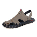 Damen freizeitorientierte Sandalen mit rutschfester Sohle und verstellbarem Riemen R&B