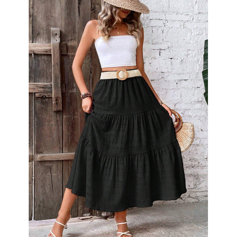 Damen Maxi Rock R&B