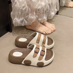 Damen Komfortable Sandalen mit Schnallen EB