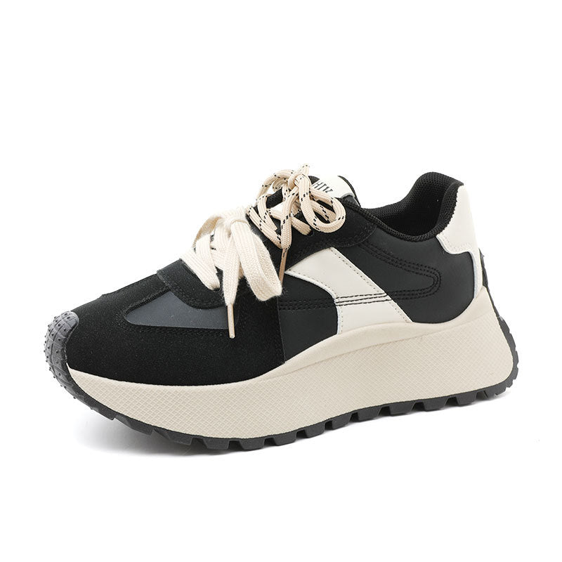 Damen Sportliche Plateau Sneakers mit atmungsaktiver Polsterung R&B