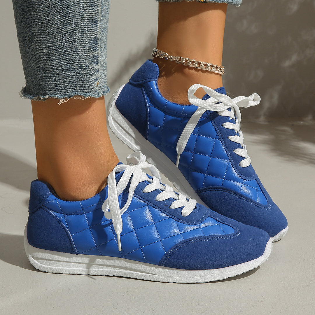 Damen Sportliche Sneakers mit gepolstertem Innenfutter und rutschfester Sohle R&B
