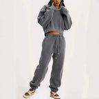 Damen lässiger Oversized-Sweatshirt R&B