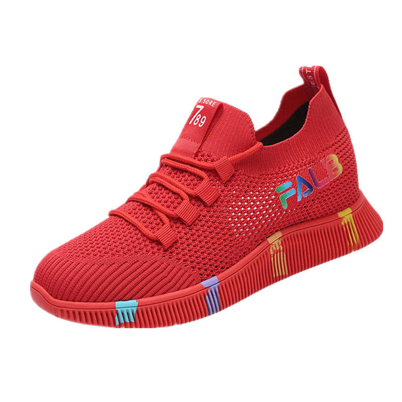 Damen Sportliche Sneakers mit atmungsaktiver Mesh-Oberfläche und flexibler Sohle R&B