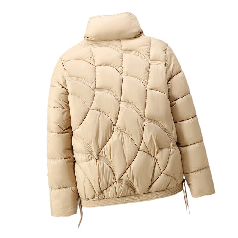 Damen Trendiger gepolsterter Blouson mit praktischen Schnürdetails R&B