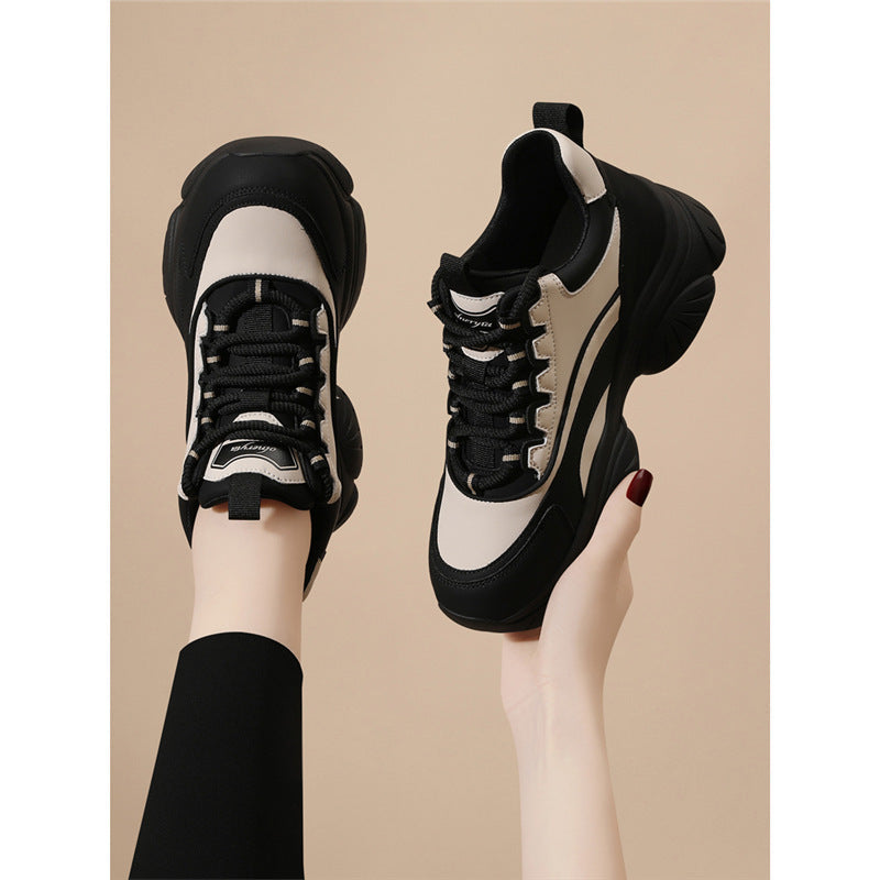 Damen Trendige High-Top Sneakers mit ergonomischer Form und gepolsterter Sohle R&B