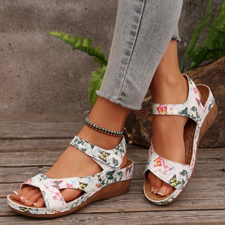 Damen Komfortable Wellness-Sandalen R&B
