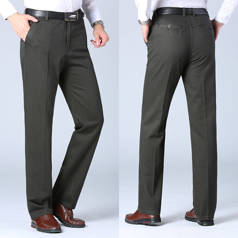 Herren Elegante Anzughose mit schmalem Schnitt und praktischen Taschen R&B