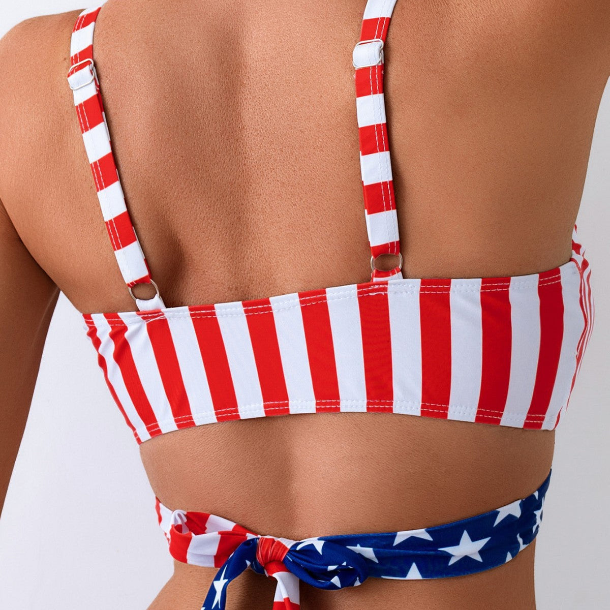 Damen Hochgeschnittener Bikini mit innovativem Wickeldesign R&B