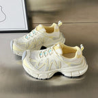 Damen Sportliche Sneakers mit atmungsaktivem Mesh und dämpfender Sohle R&B