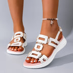 Damen Freizeitsandalen mit eleganten Schnallen R&B