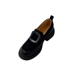 Damen elegante Slipper mit modischer Schnallenverzierung und stabiler Sohle R&B