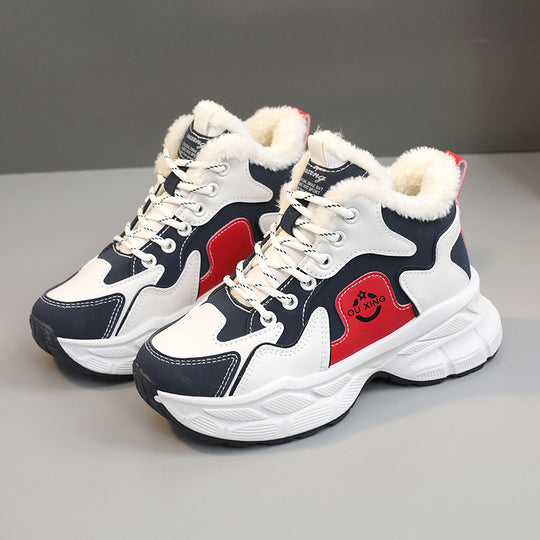 Damen Winter Sneakers mit kuscheligem Innenfutter und stabiler Laufsohle R&B