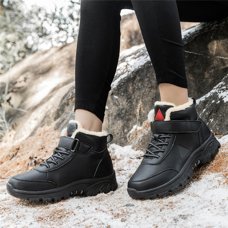 Damen Winterliche Stiefel mit isolierendem Futter und rutschfester Sohle R&B