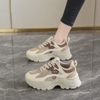 Damen Fashion Sneakers mit atmungsaktiver Mesh-Oberfläche und dämpfender Sohle