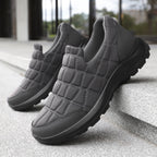 Damen Komfortable Slip-On Sneakers mit gepolstertem Schaft R&B