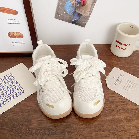 Damen Sneakers mit innovativem Schnürsystem und atmungsaktiver Oberflächenstruktur R&B