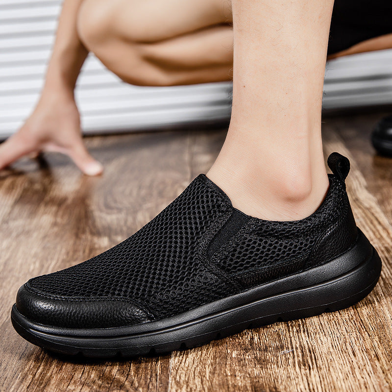 Damen Bequeme Slip-On Sneaker mit Atmungsaktivem Mesh von R&B