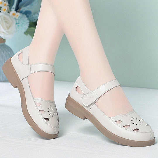 Damen Bequeme Sandalen mit verstellbarem Riemen und atmungsaktivem Design R&B