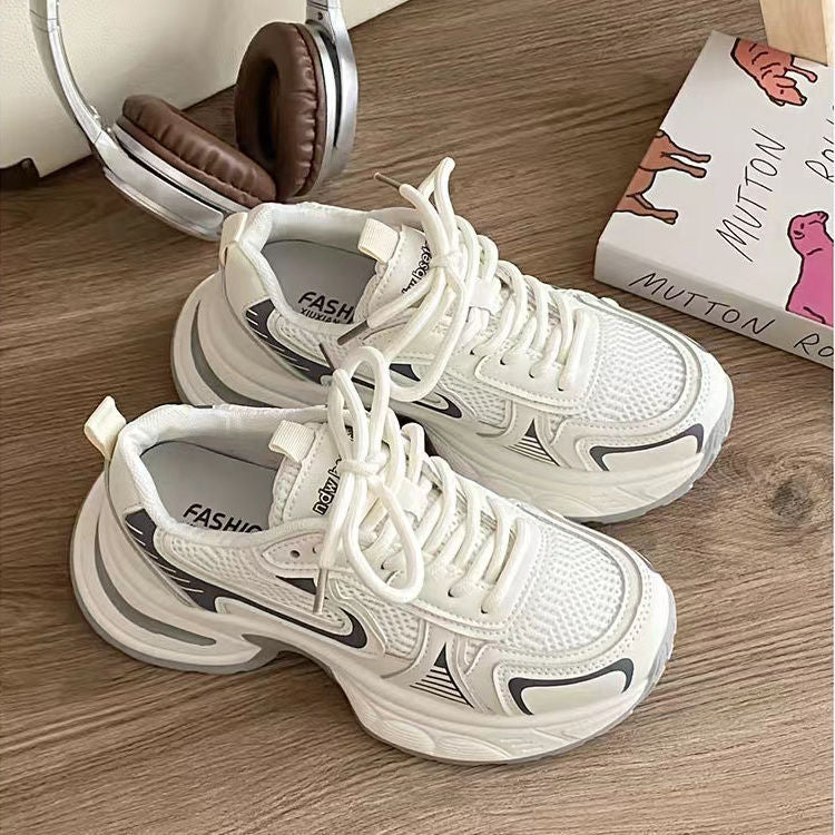 Damen Chunky Sneakers mit atmungsaktiver Oberfläche und dämpfendem Komfort