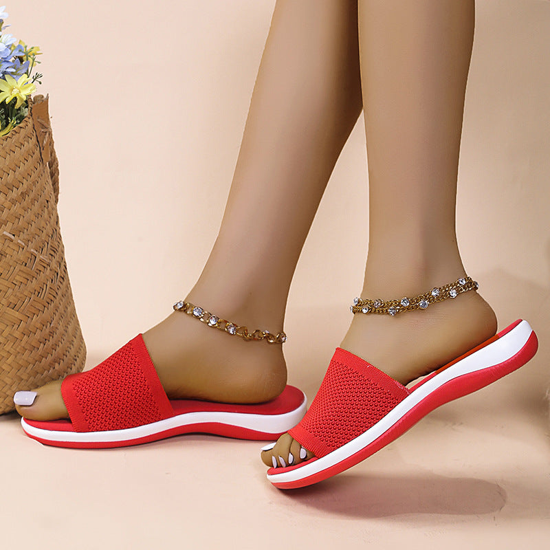 Damen Komfortable Badeschuhe mit atmungsaktivem Obermaterial R&B
