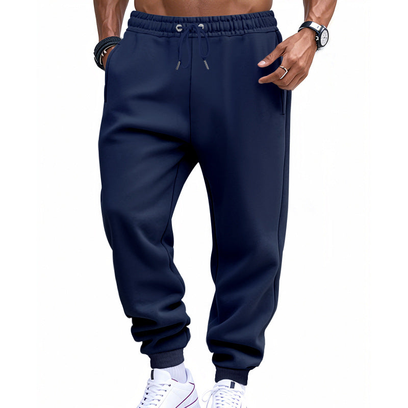 Herren bequeme Jogginghose mit elastischem Bund und praktischen Seitentaschen R&B
